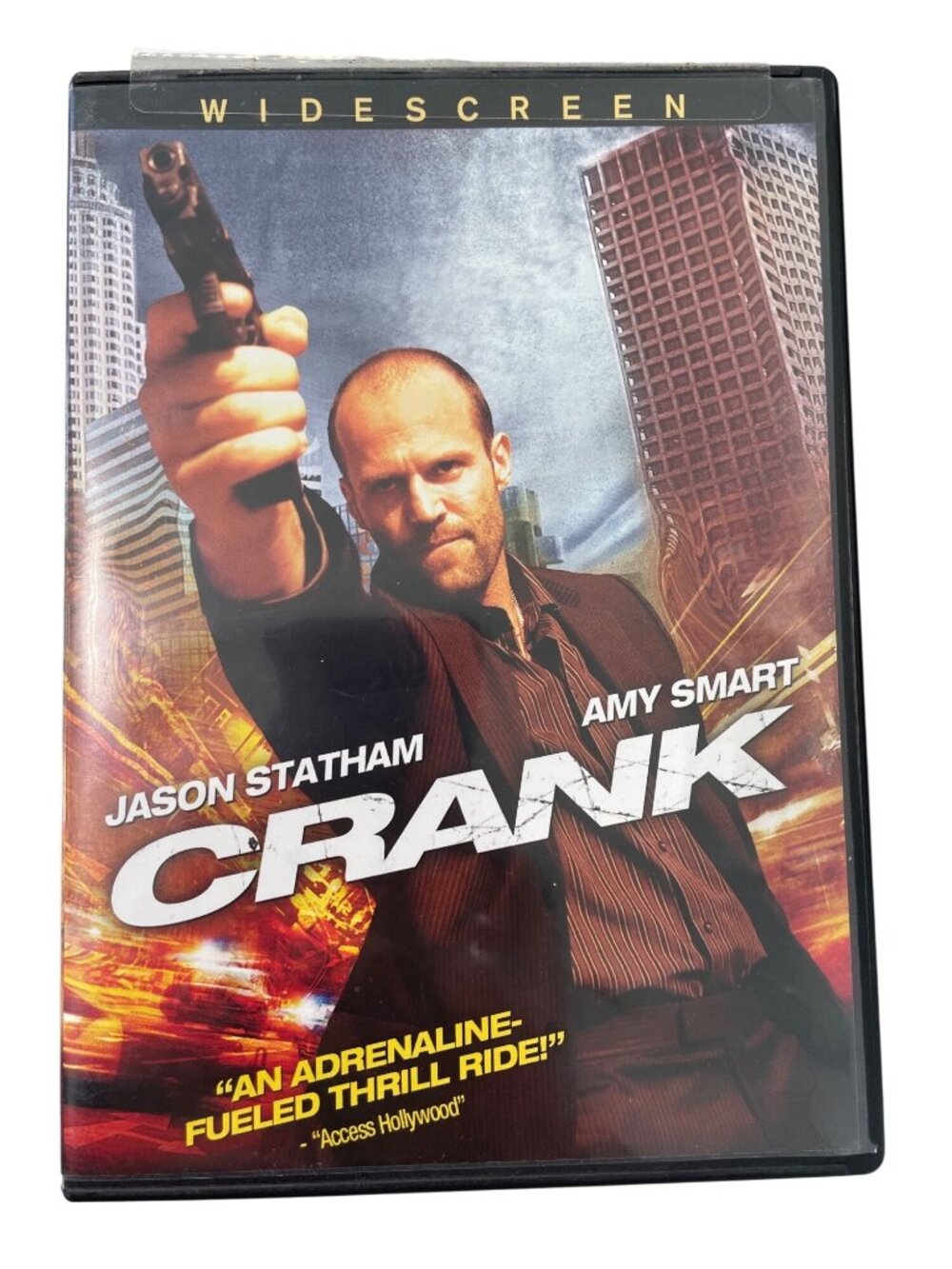 Crank DVD Jason Statham Amy Smart Widescreen Action Thriller Film Lionsgate